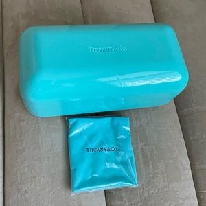 Tiffany Co. Authentic Hard Eyeglass Case Box Set